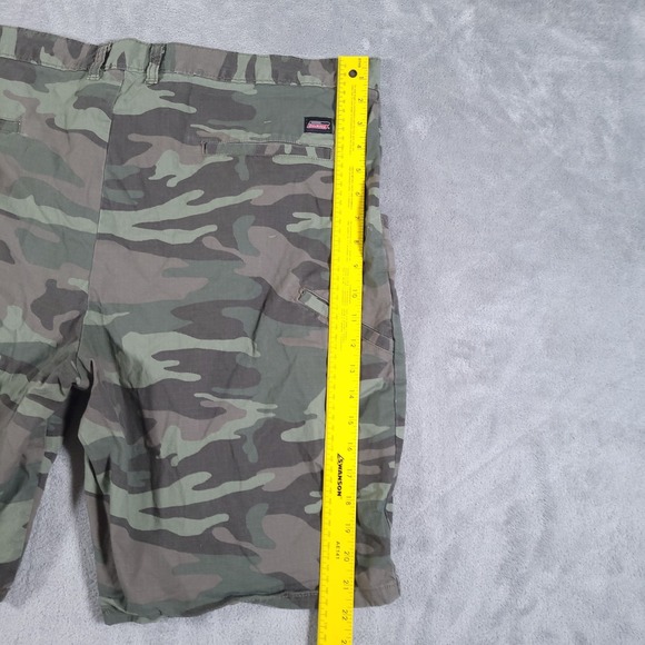 Dickies Shorts Men's 42 Camouflage Green Camo Rip Stop Casual Outdoor Hiking - Picture 8 of 8